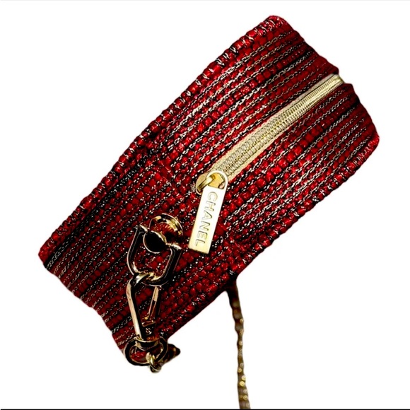NEW CHANEL Crossbody Bag Holiday COMPLETE with the Chanel Lipgloss Trio - Picture 6 of 11